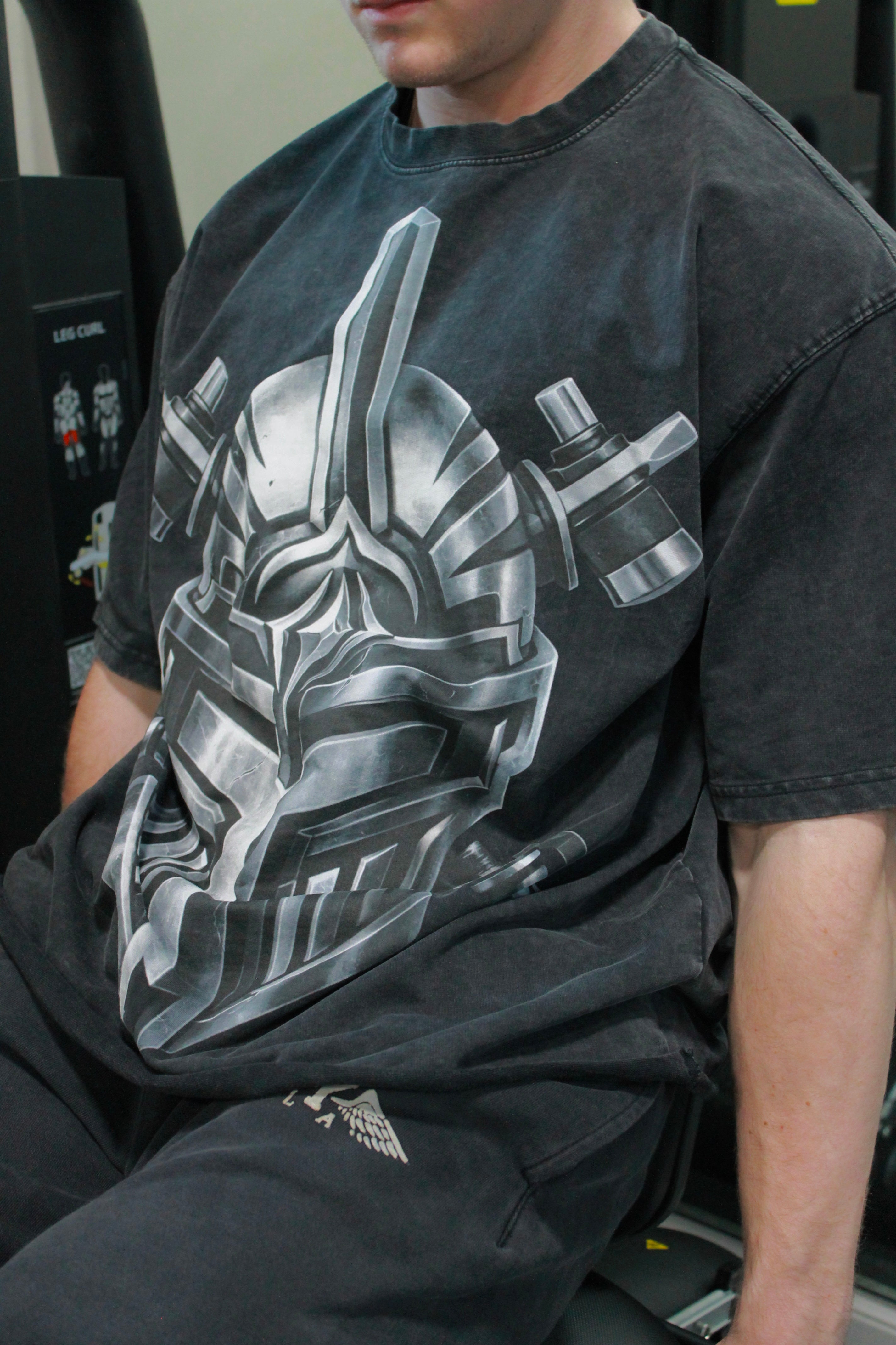 Steel Series: Warriors Glare Oversized Tee