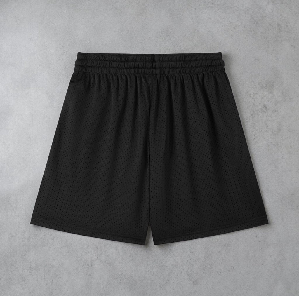 DRENGR Mesh Drawstring Shorts