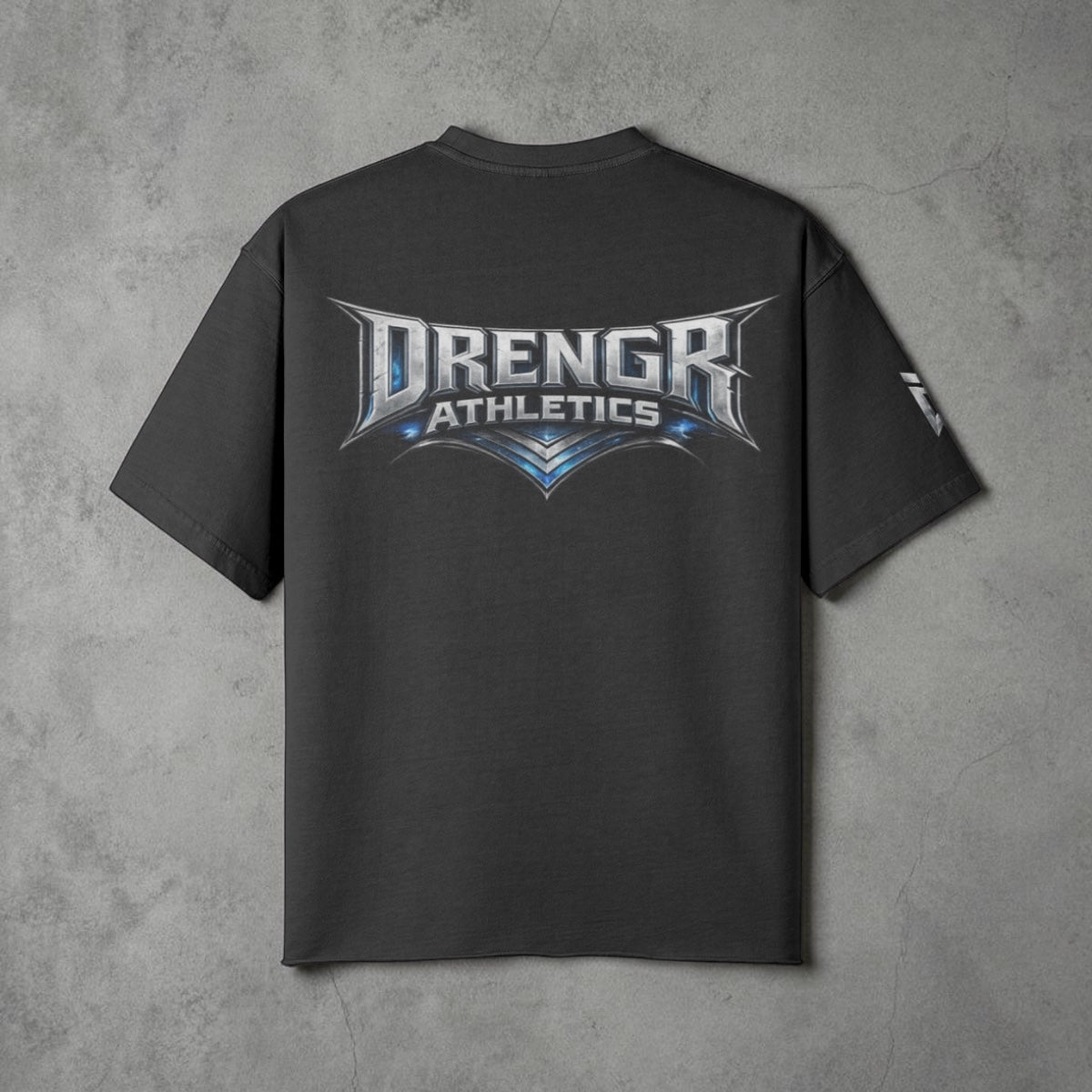 Steel Series: Energy Blue Logo Oversized Tee