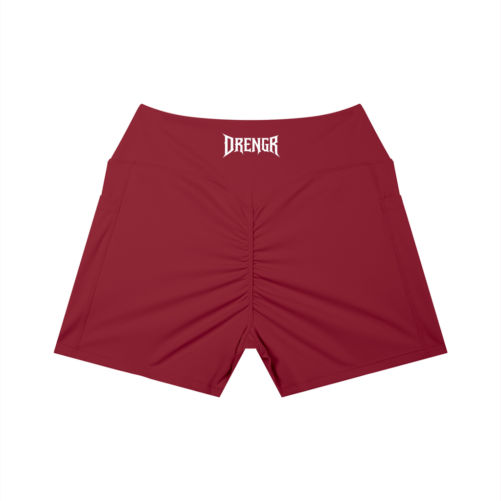 Drengr Women’s High Rise Yoga Shorts