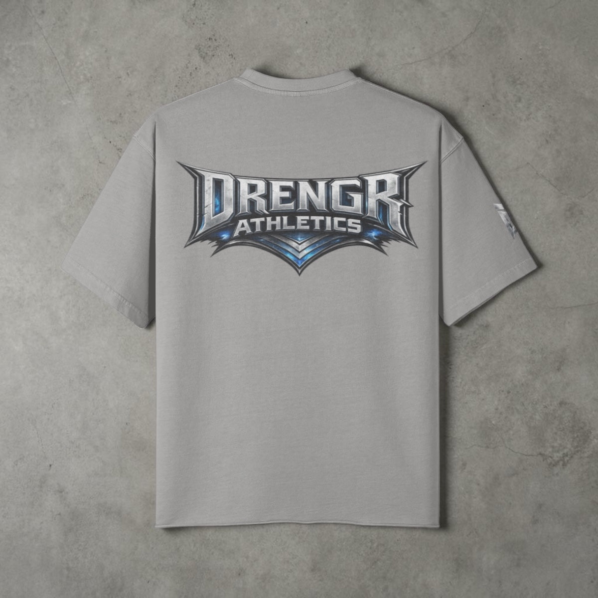 Steel Series: Energy Blue Logo Oversized Tee