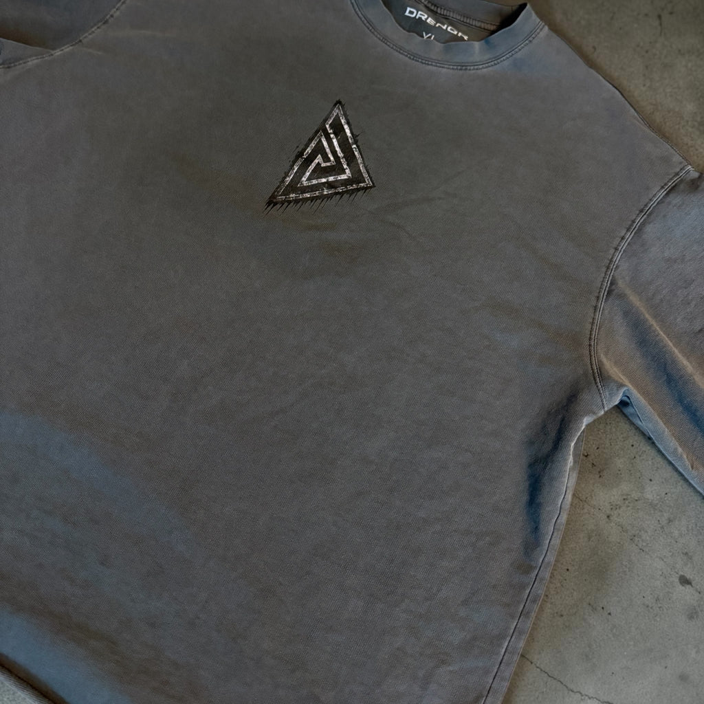 Warborn Sinister Spartan Raw Hem Tee