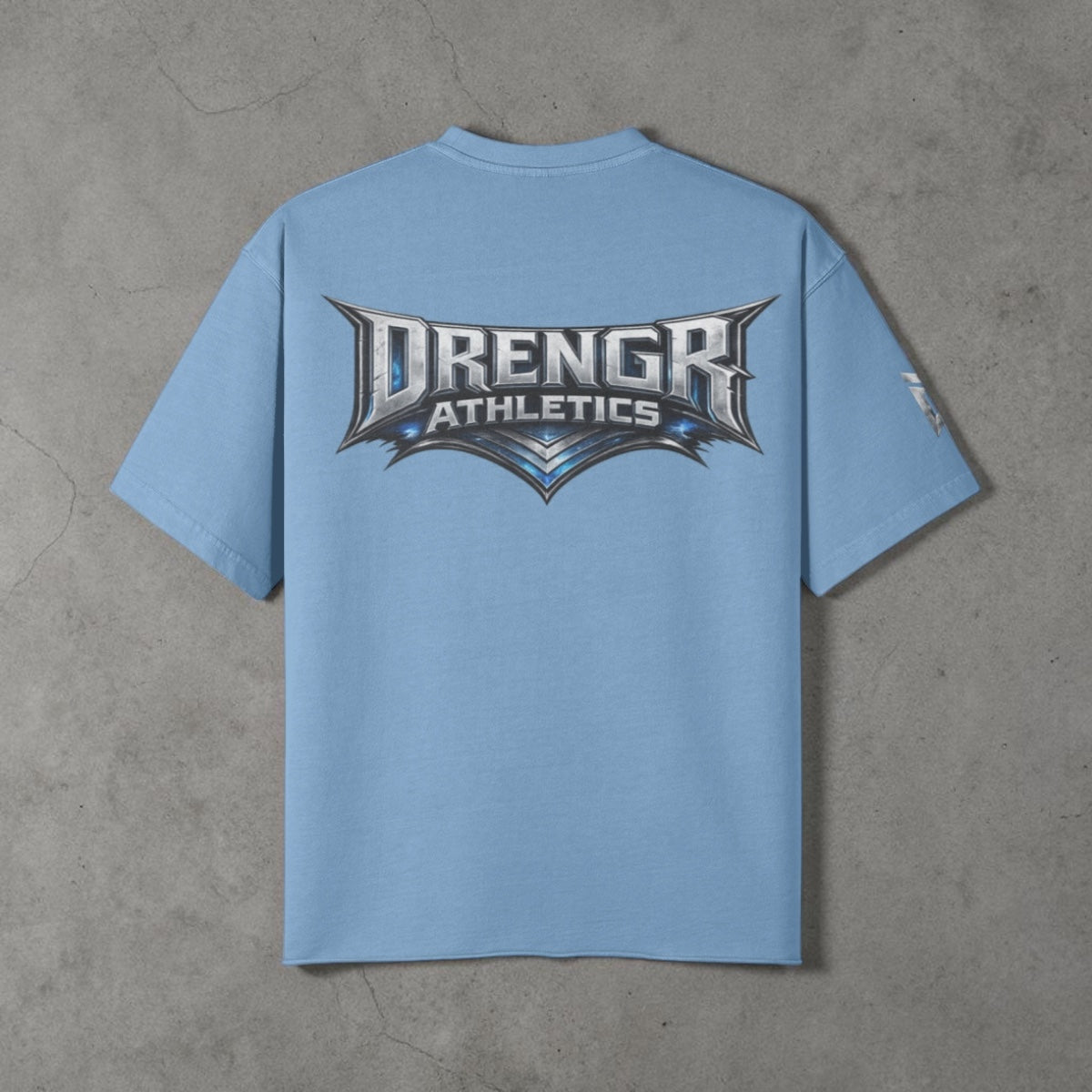 Steel Series: Energy Blue Logo Oversized Tee