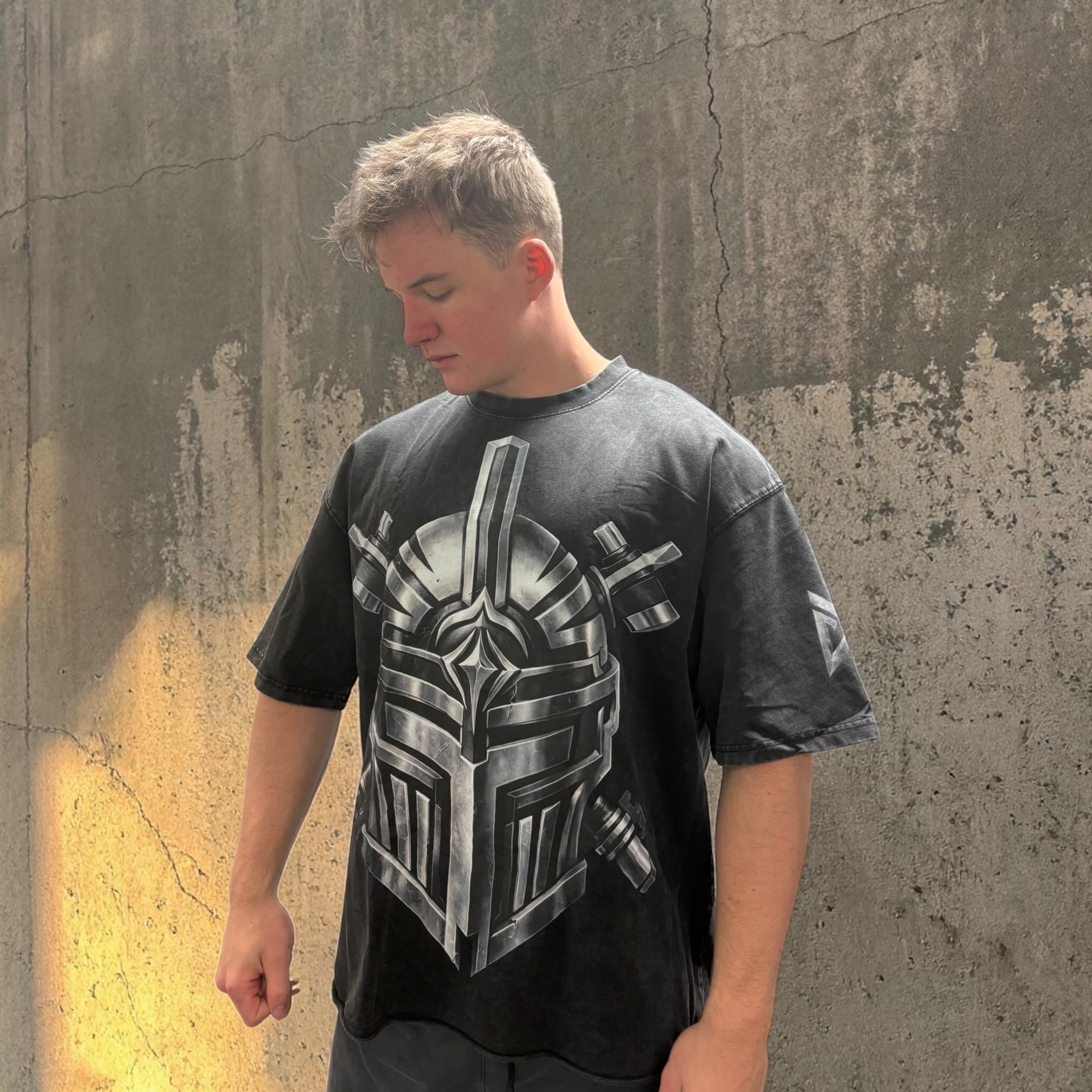 Steel Series: Warriors Glare Oversized Tee