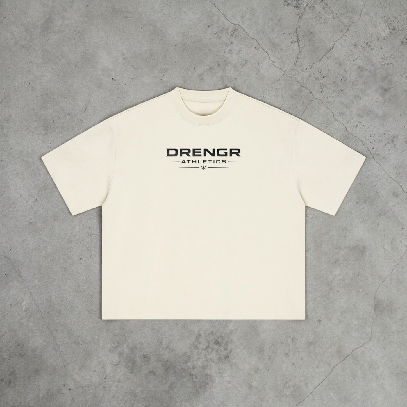Standard Black Slogan Boxy Oversized T-Shirt