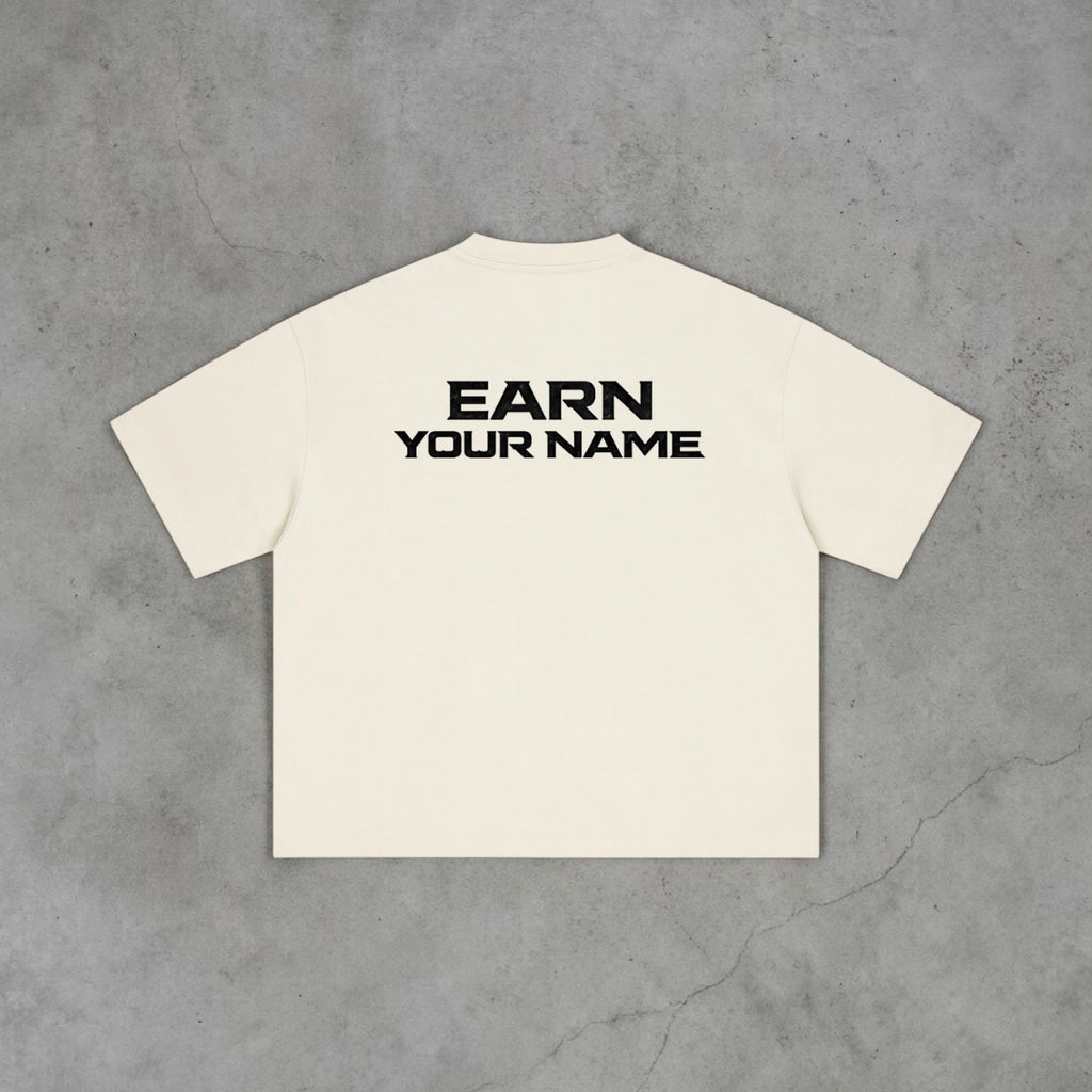 Standard Black Slogan Boxy Oversized T-Shirt