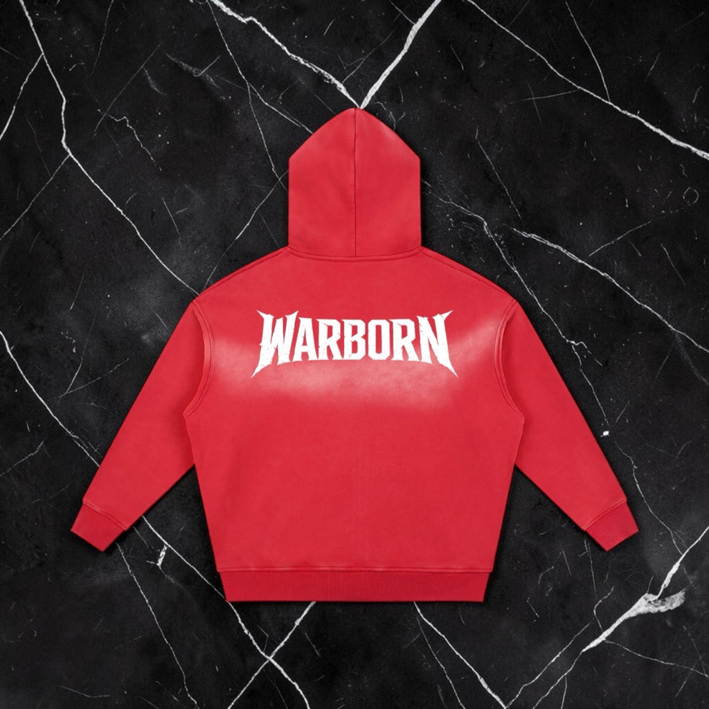Warborn Spartan Sunfade Boxy Fleece Zip-Up