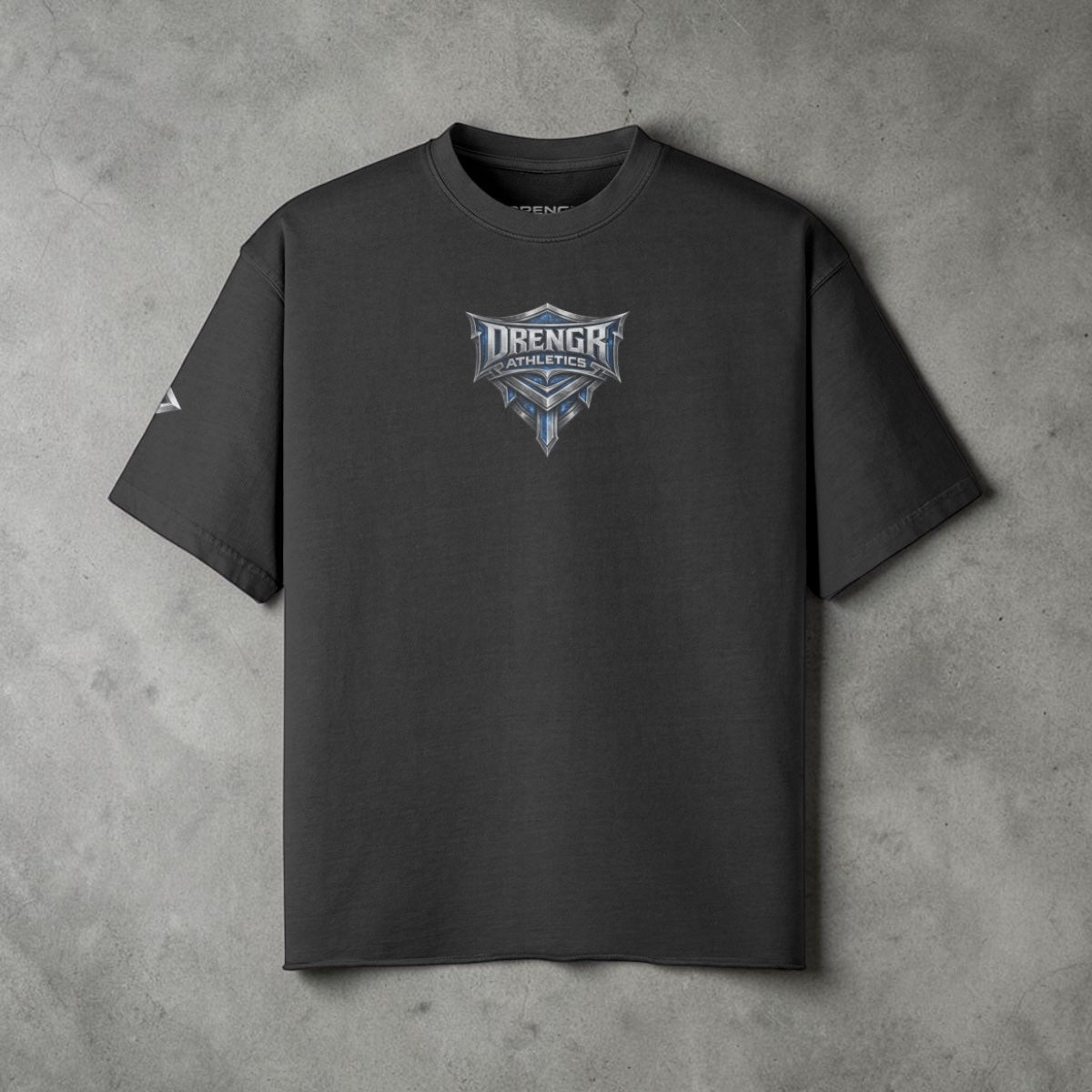 Steel Series: Energy Blue Logo Oversized Tee
