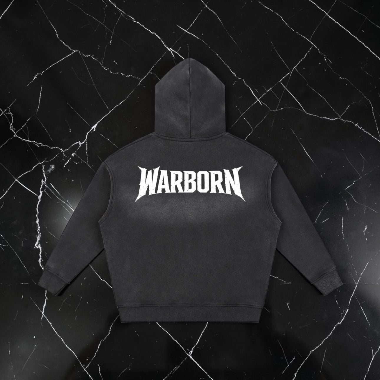 Warborn Spartan Sunfade Boxy Fleece Zip-Up