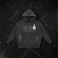 Warborn Spartan Sunfade Boxy Fleece Zip-Up