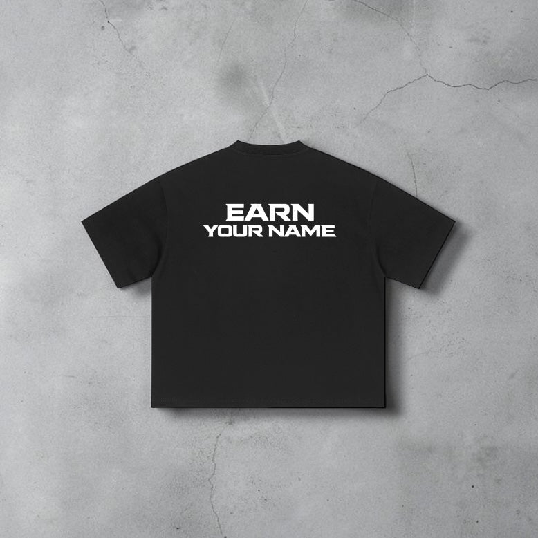 Standard White Slogan Boxy Oversized T-Shirt