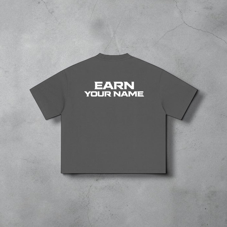 Standard White Slogan Boxy Oversized T-Shirt