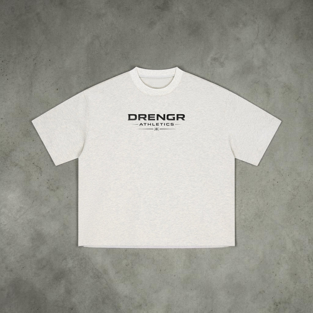 Standard Black Slogan Boxy Oversized T-Shirt