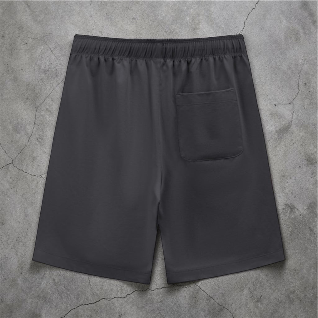 Hollow Logo Active Drawstring Shorts