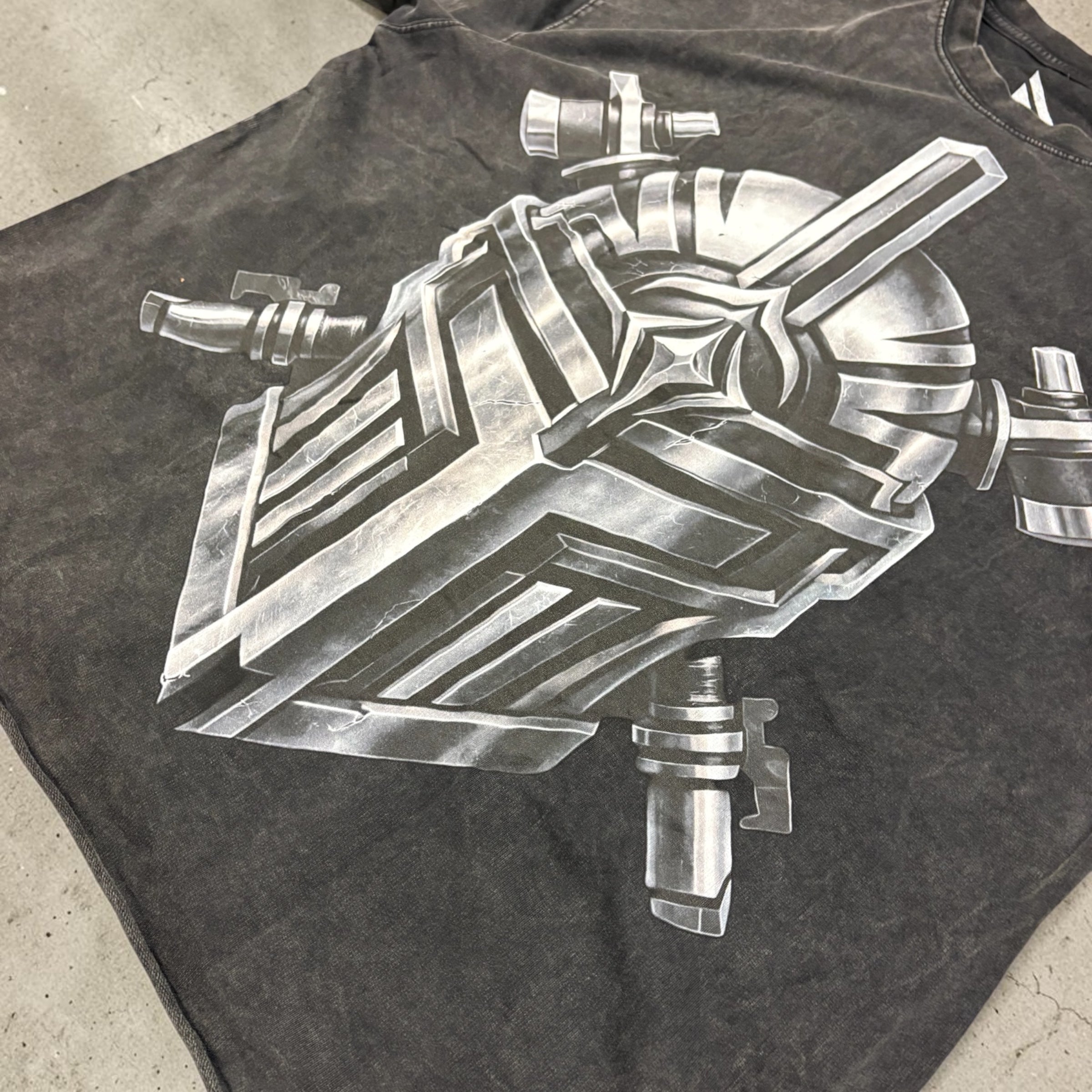 Steel Series: Warriors Glare Oversized Tee