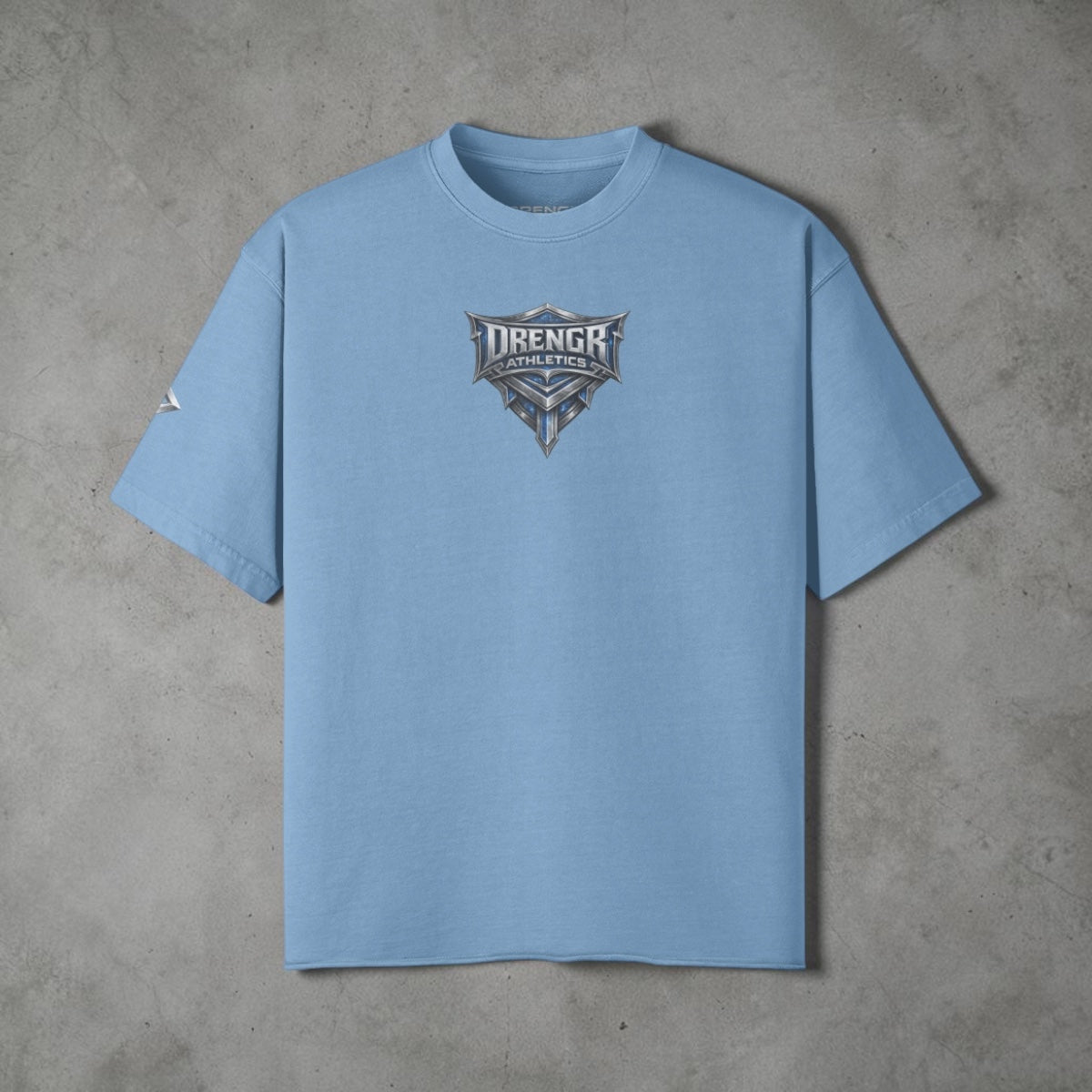 Steel Series: Energy Blue Logo Oversized Tee
