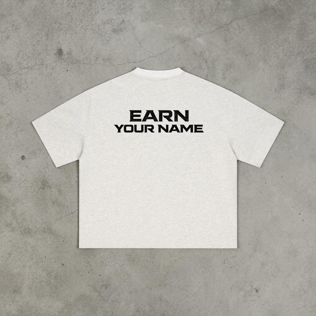 Standard Black Slogan Boxy Oversized T-Shirt