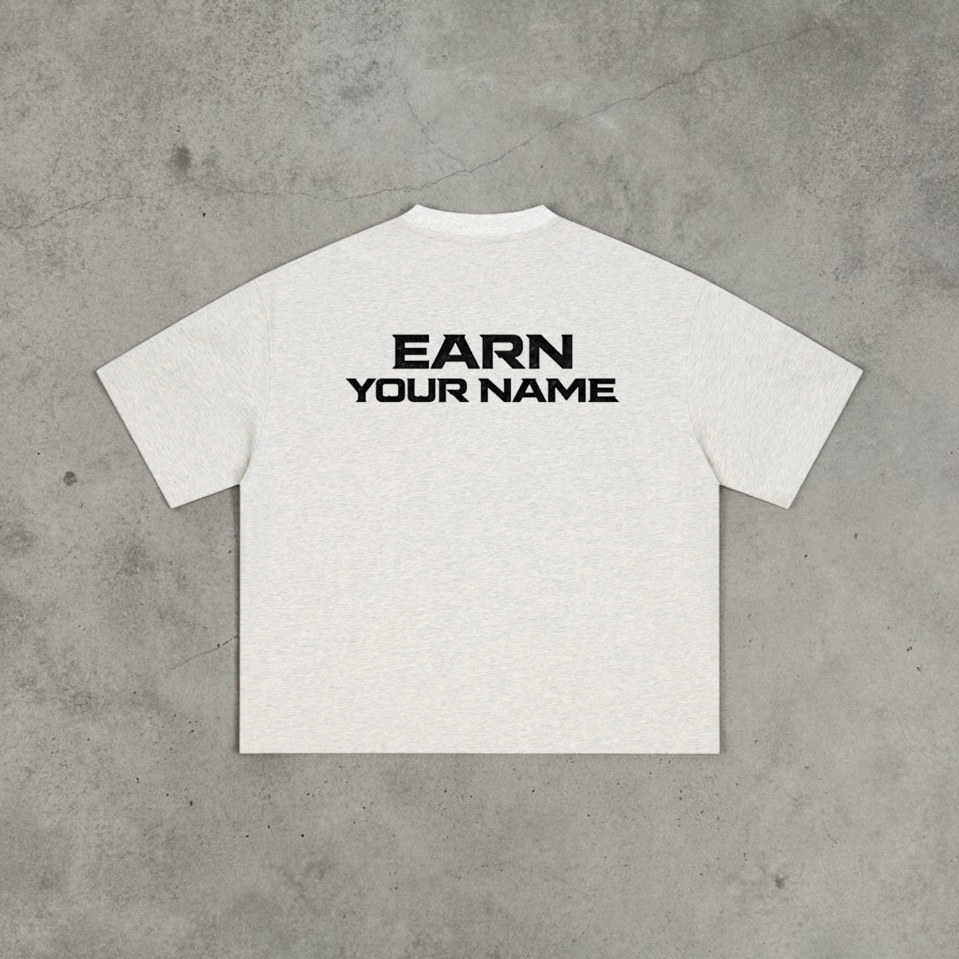Standard Black Slogan Boxy Oversized T-Shirt