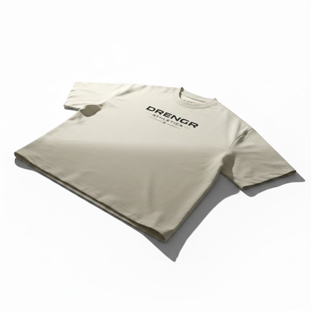 Standard Black Slogan Boxy Oversized T-Shirt