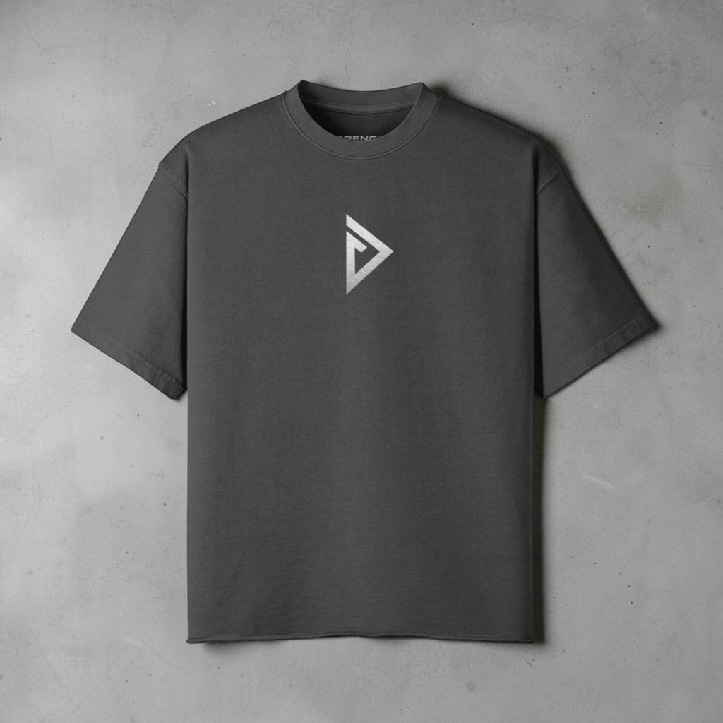 Warborn Warrior Raw Hem Tee