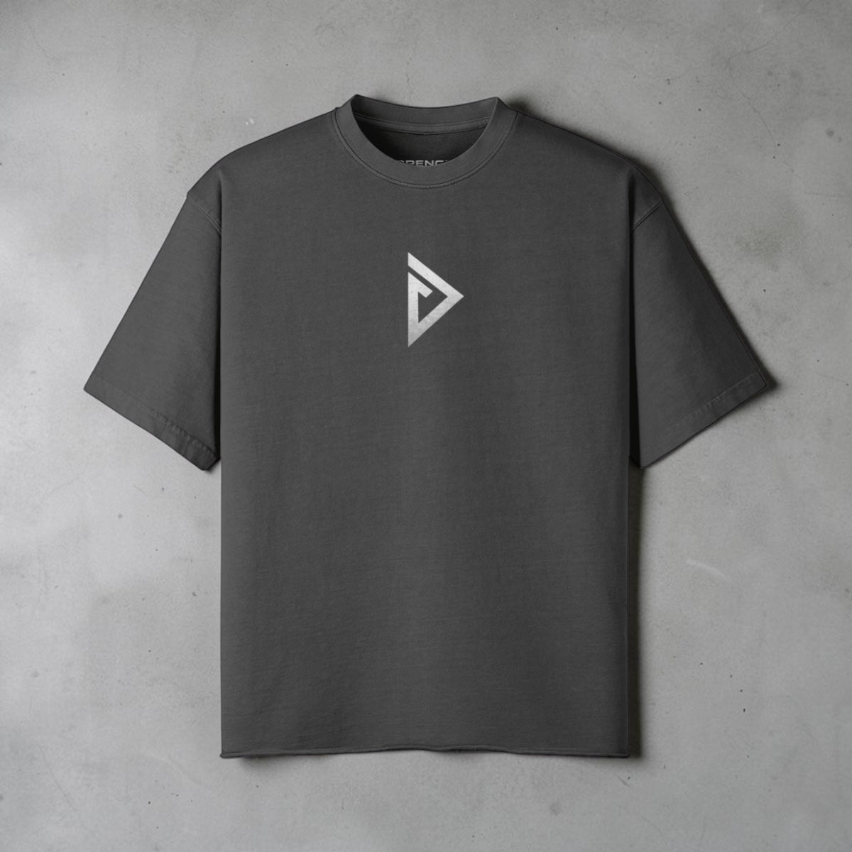 Warborn Warrior Raw Hem Tee