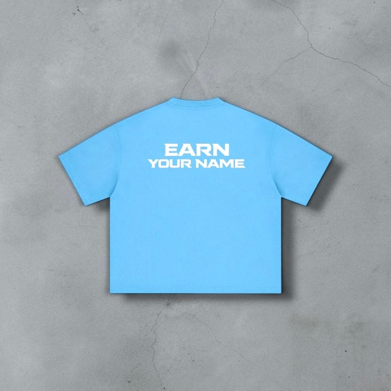 Standard White Slogan Boxy Oversized T-Shirt