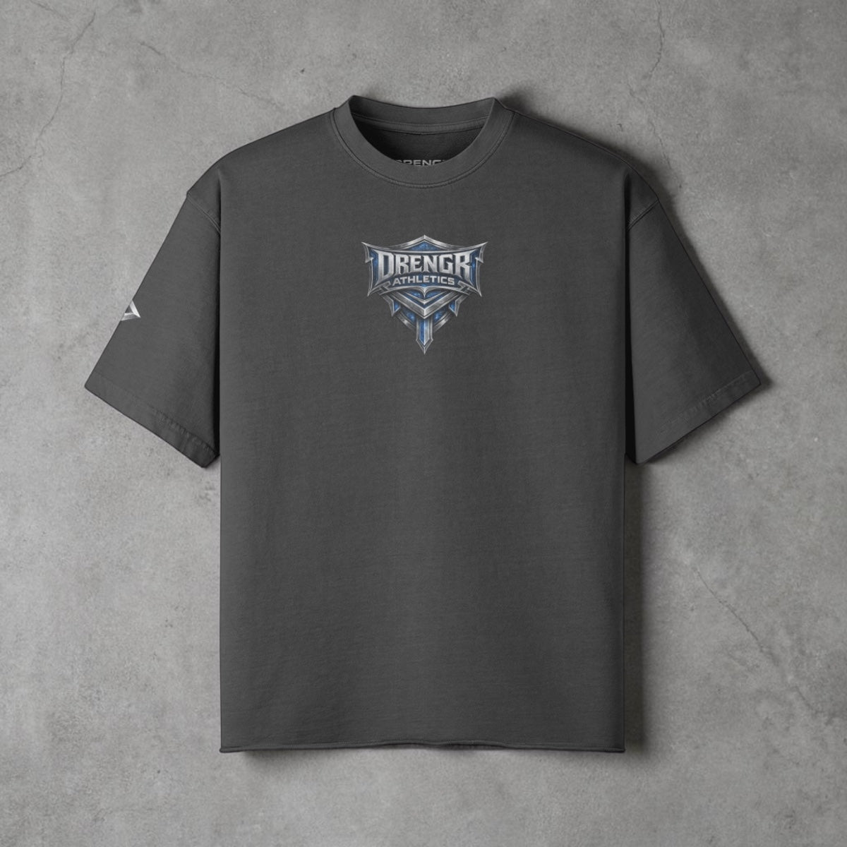 Steel Series: Energy Blue Logo Oversized Tee