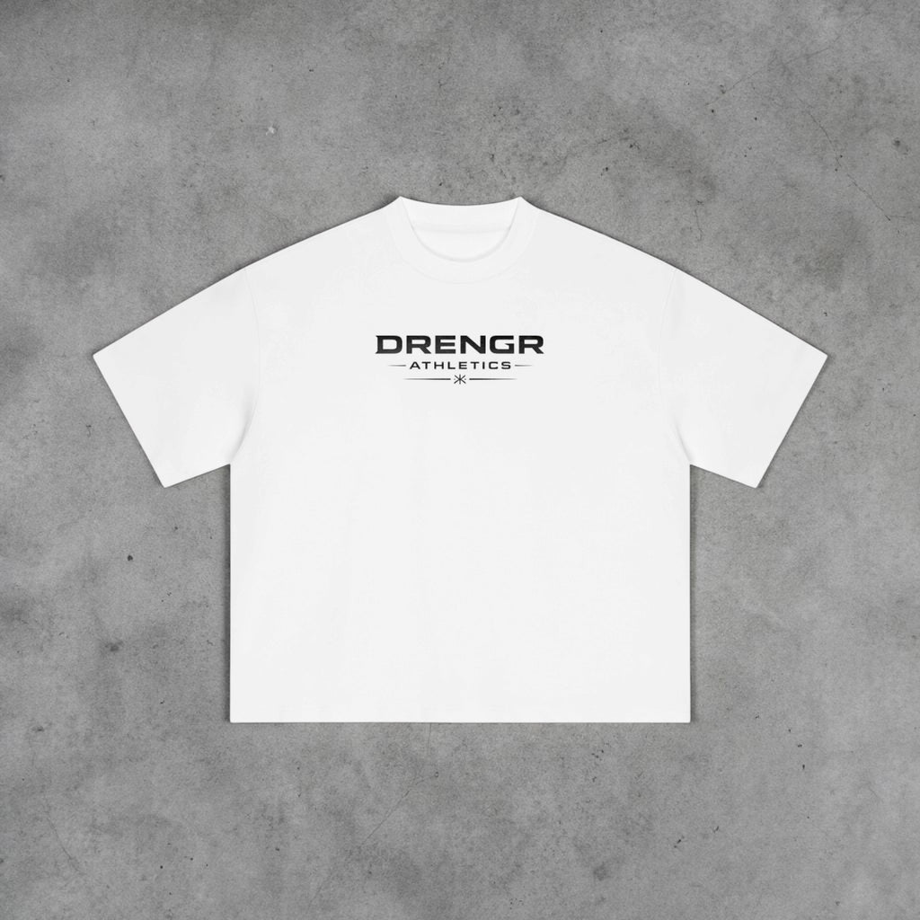 Standard Black Slogan Boxy Oversized T-Shirt