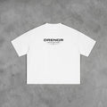Standard Black Slogan Boxy Oversized T-Shirt