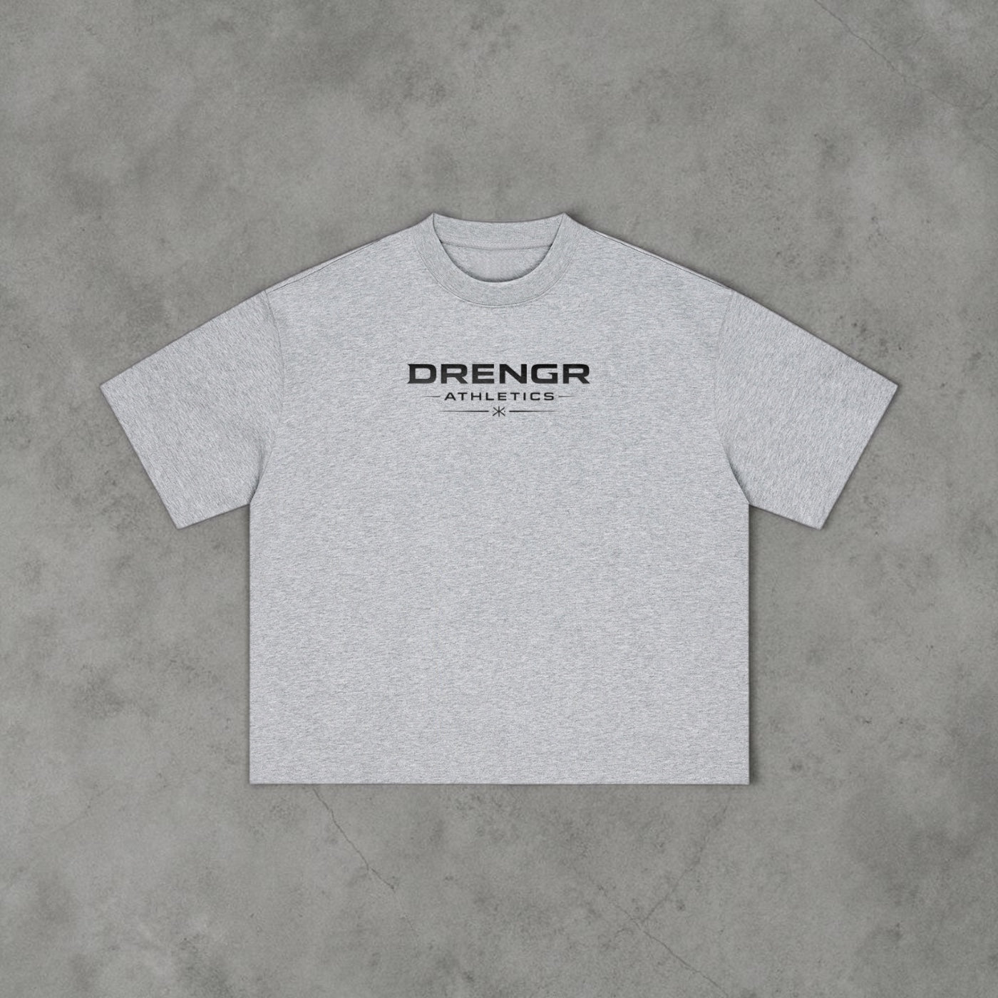 Standard Black Slogan Boxy Oversized T-Shirt