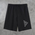 Hollow Logo Active Drawstring Shorts