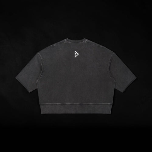 Dreadful 3/4 Sleeve Wash Boxy Tee