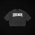Dreadful 3/4 Sleeve Wash Boxy Tee