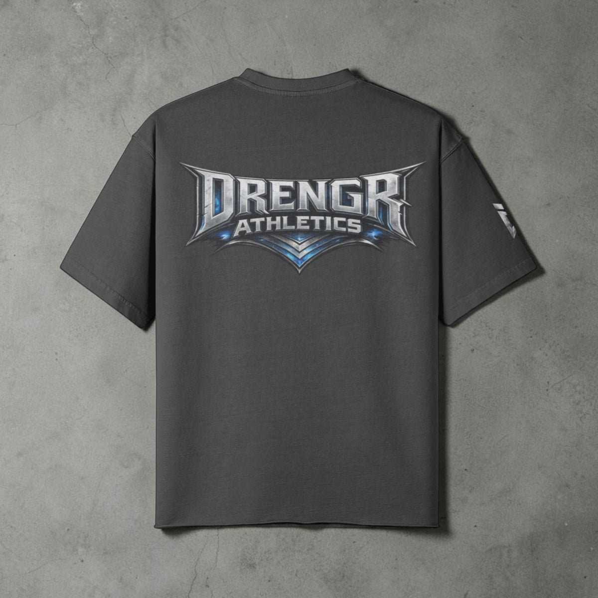 Steel Series: Energy Blue Logo Oversized Tee