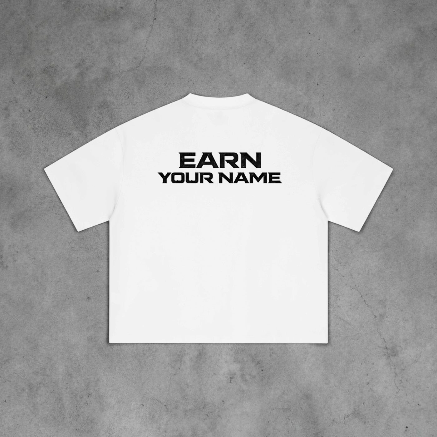 Standard Black Slogan Boxy Oversized T-Shirt