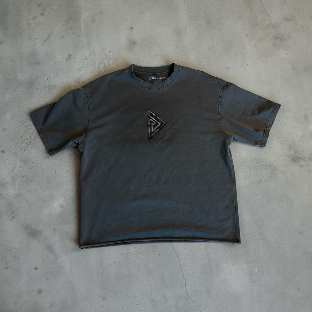 Warborn Sinister Spartan Raw Hem Tee