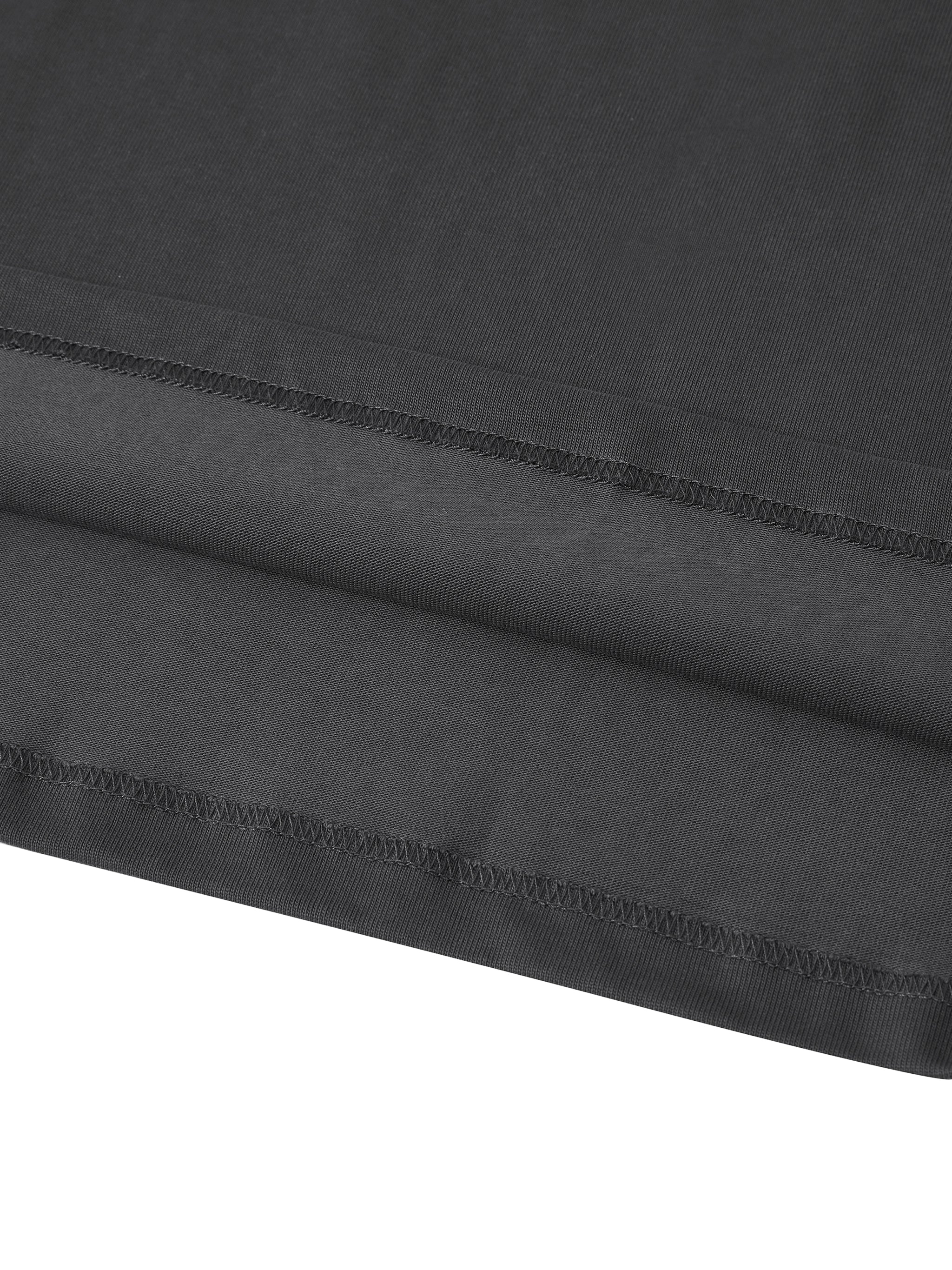 Drengr Basic Boxy Oversized T-Shirt (Dark Gray)